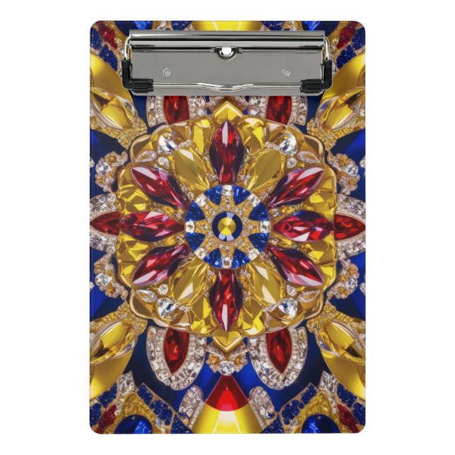 Mini clipboard with Colombia Colors (Front)