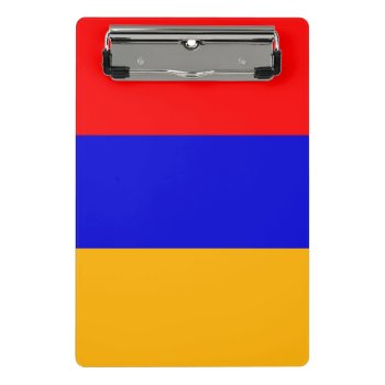 Mini Clipboard With Flag Of Armenia by AllFlags at Zazzle
