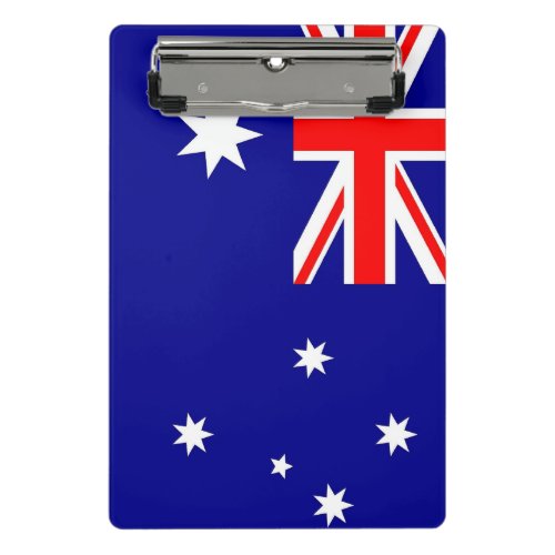 Mini clipboard with flag of Australia