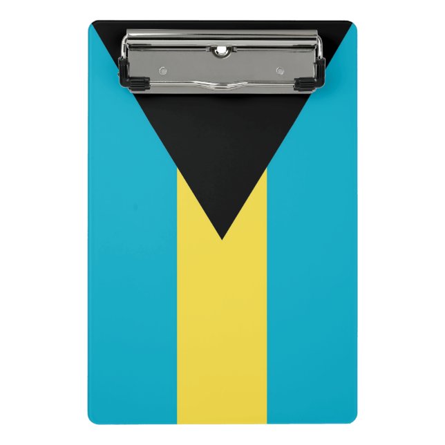 Mini clipboard with flag of Bahamas (Front)