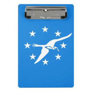 Mini clipboard with flag of Corpus Christi, USA