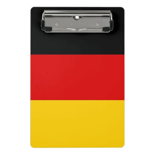 Mini clipboard with flag of Germany