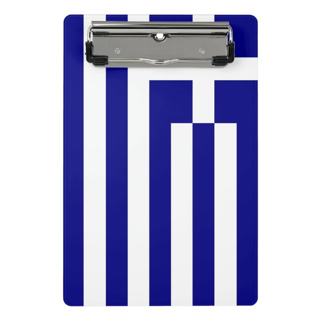 Mini clipboard with flag of Greece (Front)