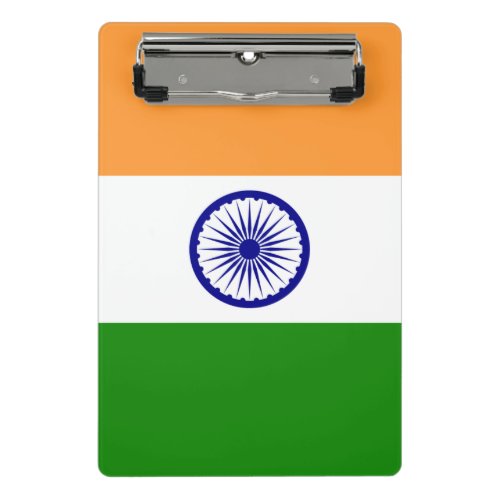 Mini clipboard with flag of India