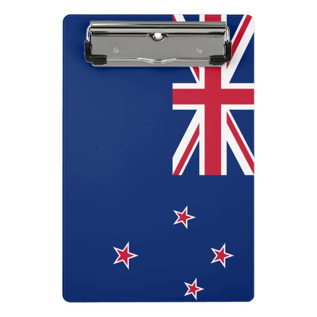 Mini clipboard with flag of New Zealand (Front)