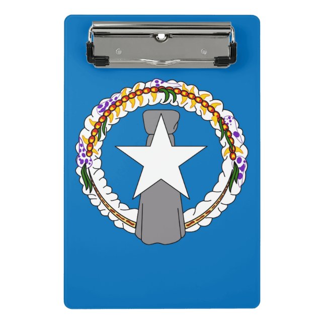 Mini clipboard with flag of Northern Mariana (Front)