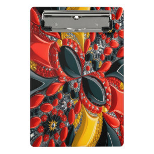 Mini clipboard with German Colors