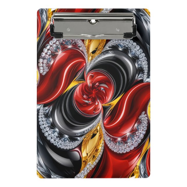 Mini clipboard with German Colors (Front)