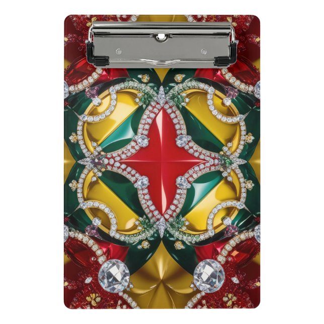 Mini clipboard with Los Angeles Colors (Front)