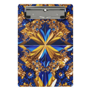 Mini clipboard with Sweden Colors