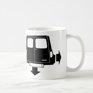 Mini Clubman Estate & Van Low and Wide Mug