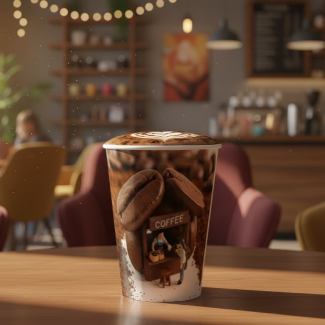 Mini Coffee Shop Paper Cup (Creator Uploaded)