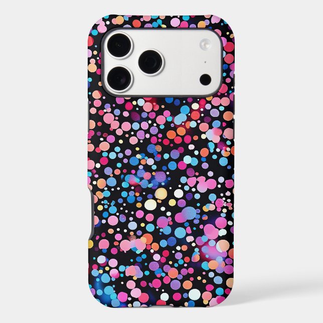 Mini colors dots iphone case (Back)