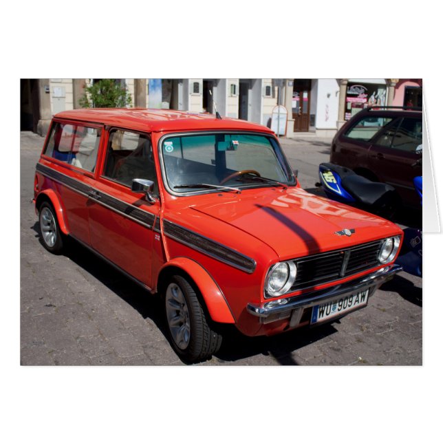 Mini Cooper Clubman Estate Wagon Cards (Front Horizontal)