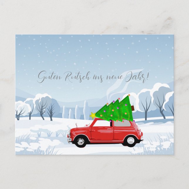 MINI COOPER Holiday Card (Front)