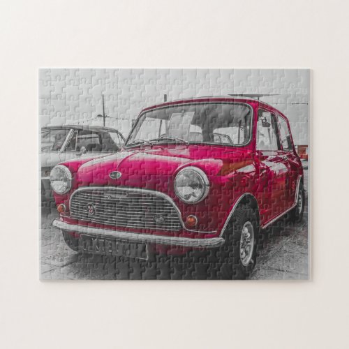 Mini Cooper Puzzle Vintage 