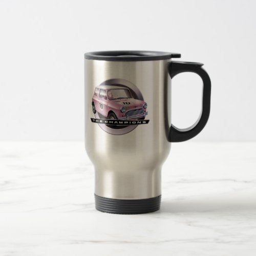 Mini Cooper S pink Travel Mug