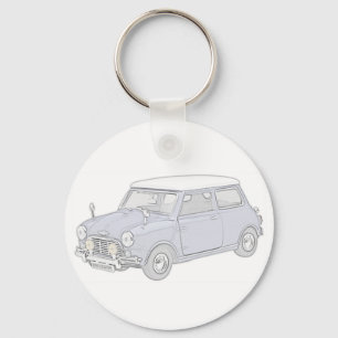 Mini Cooper Vintage-colored Keychain