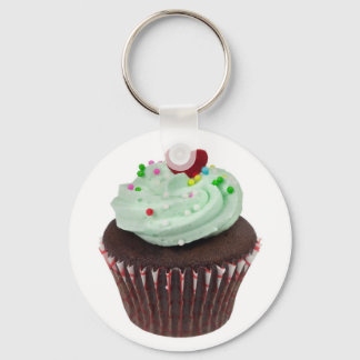 Mini cupcake keychain