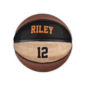 Mini Custom Name Player Number Age Basketball