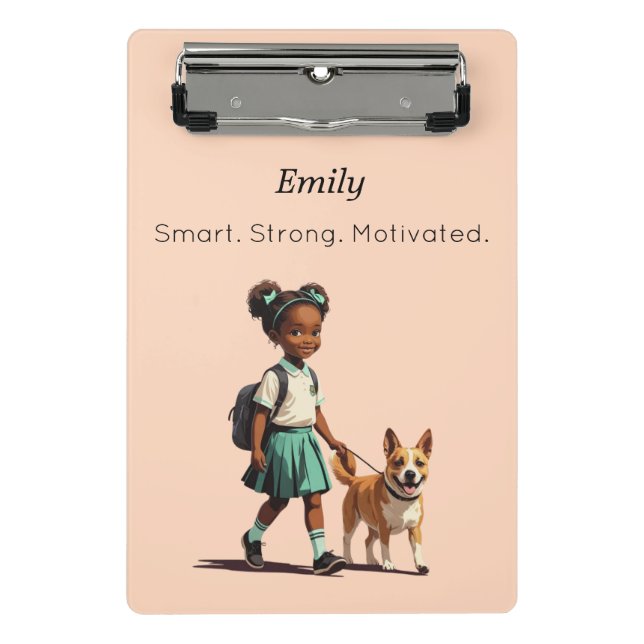 Mini Custom School Clipboard (Front)
