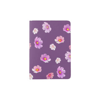 Mini Cute Flower  Passport Holder