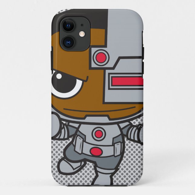 Mini Cyborg Case-Mate iPhone Case (Back)