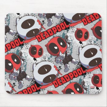 Mini Deadpool Imposter Pattern Mouse Pad by deadpool at Zazzle