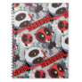 Mini Deadpool Imposter Pattern Notebook