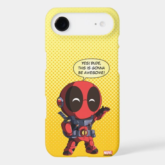 Mini Deadpool in Armor Case-Mate Samsung Galaxy Case (Back)