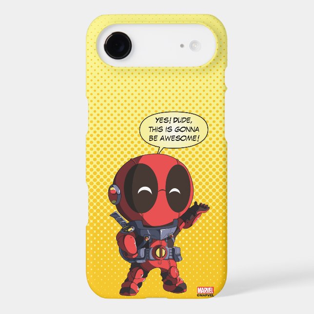 Mini Deadpool in Armor Case-Mate Samsung Galaxy Case (Back)