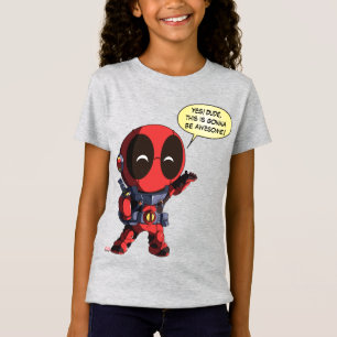 Mini Deadpool in Armor T-Shirt