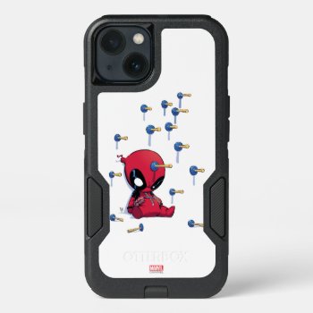 Mini Deadpool Suction Cup Darts Iphone 13 Case by deadpool at Zazzle