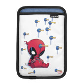 Mini Deadpool Suction Cup Darts Sleeve For iPad Mini (Front)