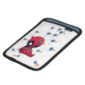 Mini Deadpool Suction Cup Darts Sleeve For iPad Mini (Front Bottom)