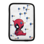 Mini Deadpool Suction Cup Darts Sleeve For iPad Mini (Back)