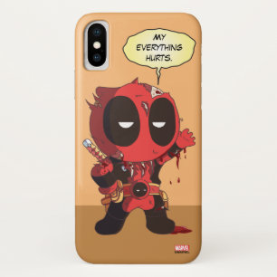 Mini Deadpool Survivor iPhone X Case