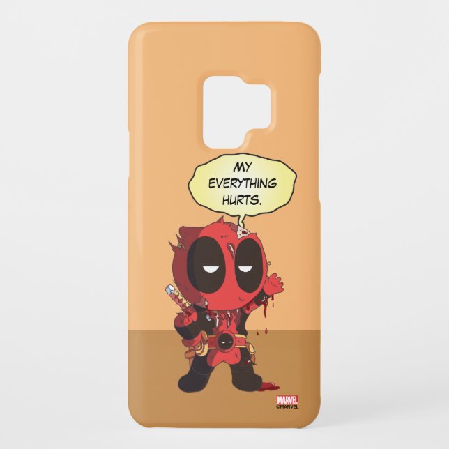 Mini Deadpool Survivor Case-Mate Samsung Galaxy Case (Back)