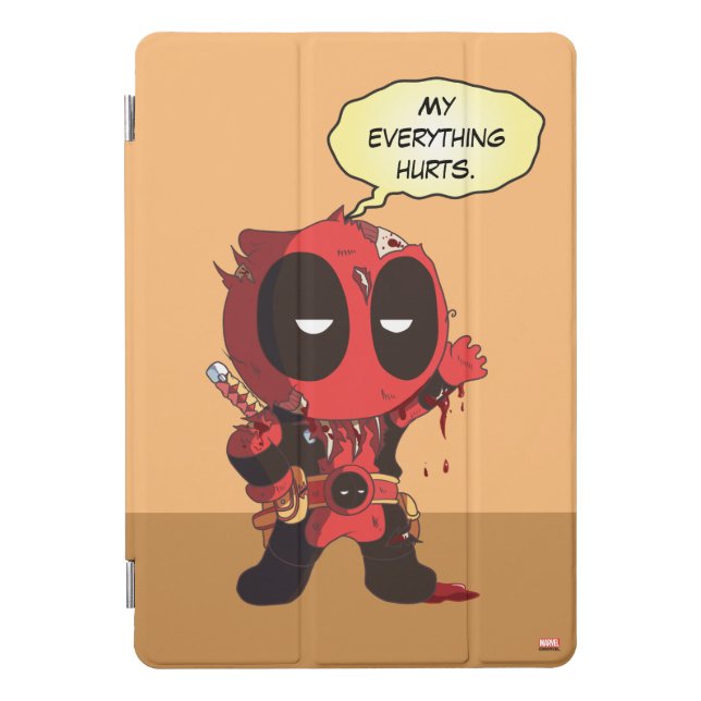 Mini Deadpool Survivor iPad Pro Cover (Front)