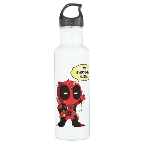 Mini Deadpool Survivor Stainless Steel Water Bottle
