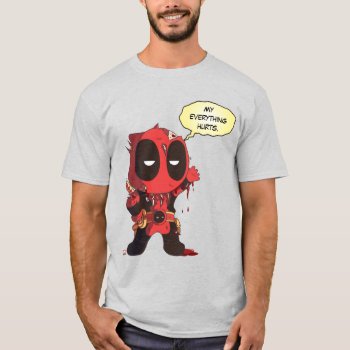 Mini Deadpool Survivor T-shirt by deadpool at Zazzle