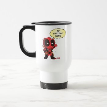 Mini Deadpool Survivor Travel Mug by deadpool at Zazzle