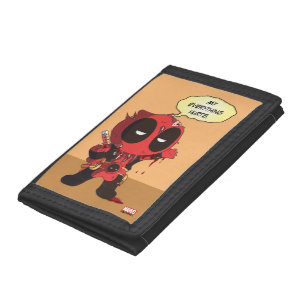 Mini Deadpool Survivor Tri-fold Wallet