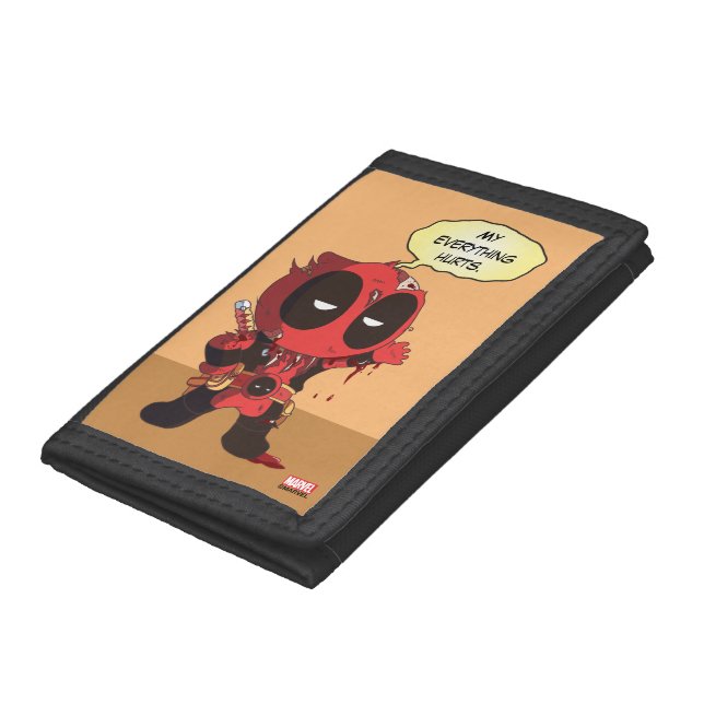 Mini Deadpool Survivor Tri-fold Wallet (Bottom)