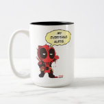 Mini Deadpool Survivor Two-tone Coffee Mug at Zazzle