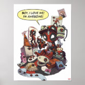 Deadpool Chimichanga Framed Print - Atomic Empire