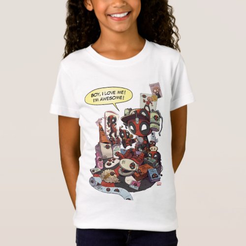 Mini Deadpool Swag T_Shirt