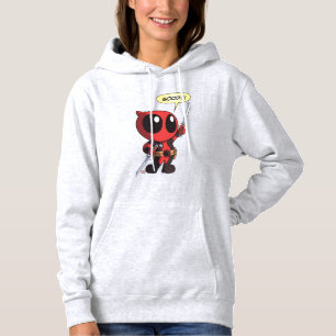 Mini Deadpool With Two Swords Hoodie