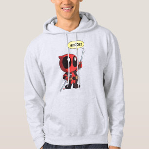 Mini Deadpool With Two Swords Hoodie