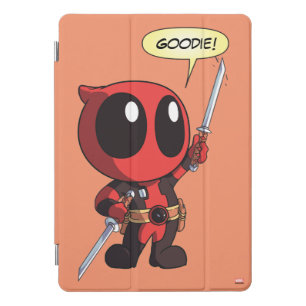 Mini Deadpool With Two Swords iPad Pro Cover